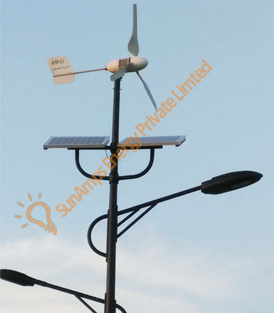 Solar Hybrid Energy Street Lights in Sumaps